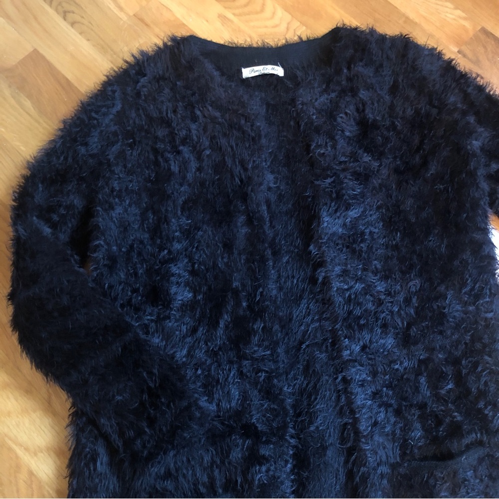 Fuzzy Cardigan
